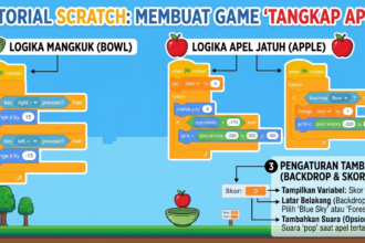 scratch tangkap apel